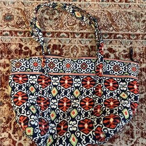 Vera Bradley Sun Valley zippered tote bag